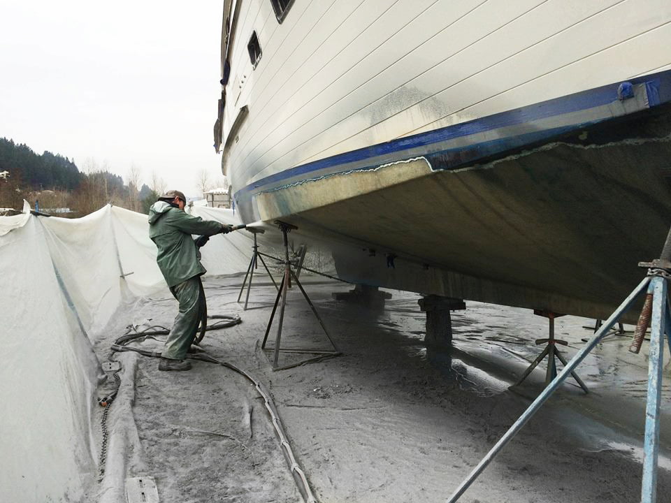 Marine Sandblasting in Hudson Valley